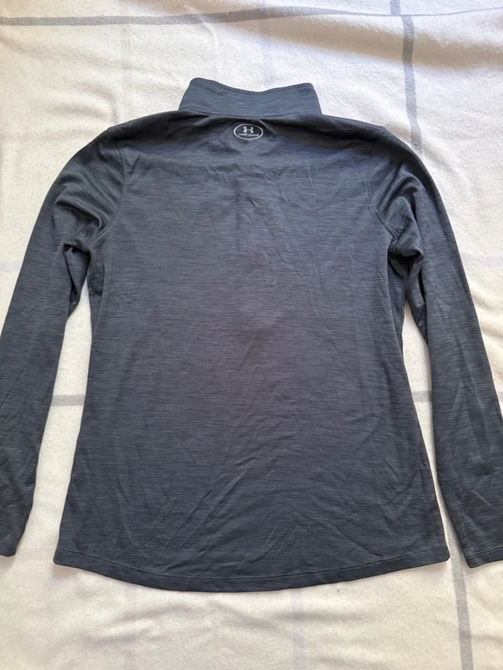 Under Armour Charcoal Gray Quarter-Zip Performance Pullover Women’s Large